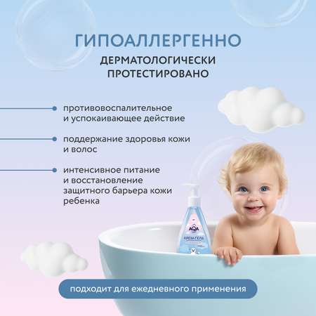 Гель-крем AQA baby Sensitive 250 мл