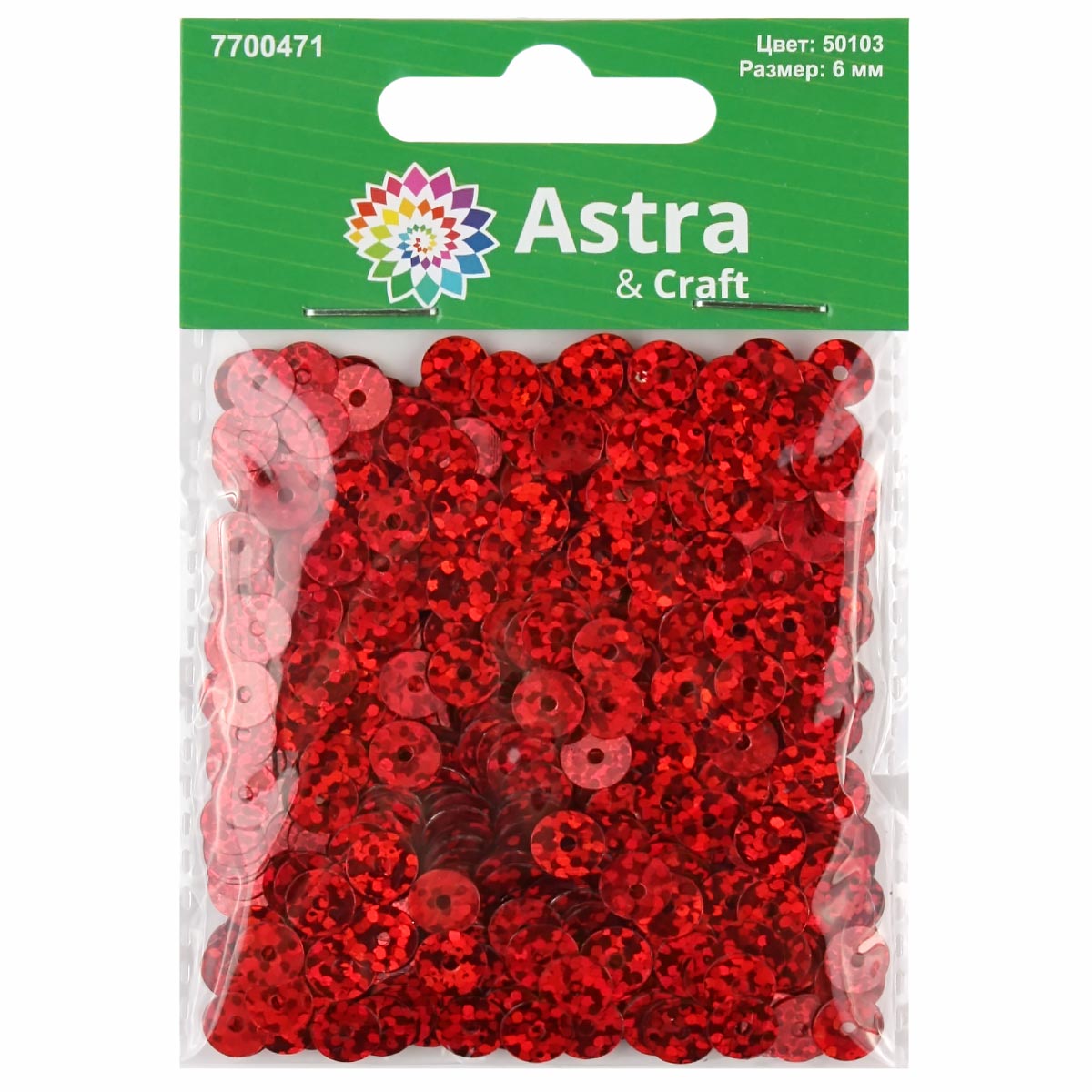 Набор для творчества Astra Craft бисер Пайетки - фото 4