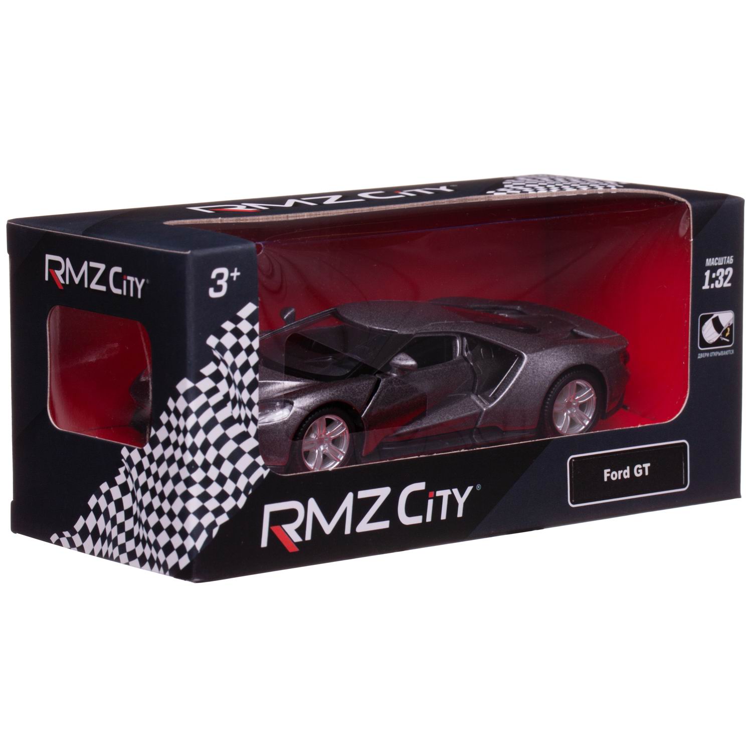 Автомобиль Uni-Fortune Ford 1:32 554050-GR - фото 2