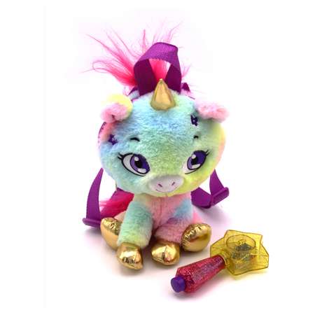 Игрушка SHIMMER STARS плюшевый Рюкзак Единорог 25 см