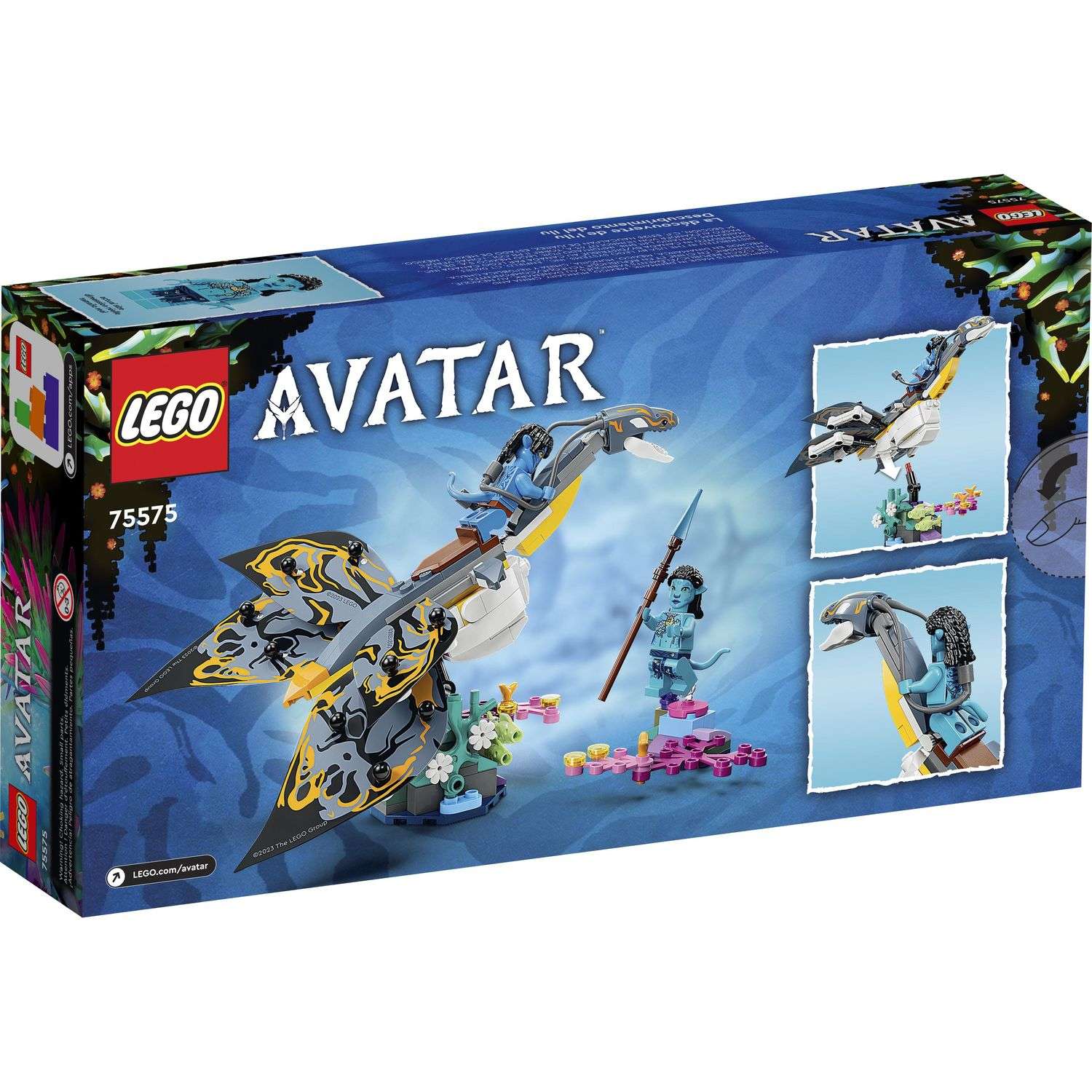 Конструктор LEGO Avatar Открытие Илу блочный - фото 9