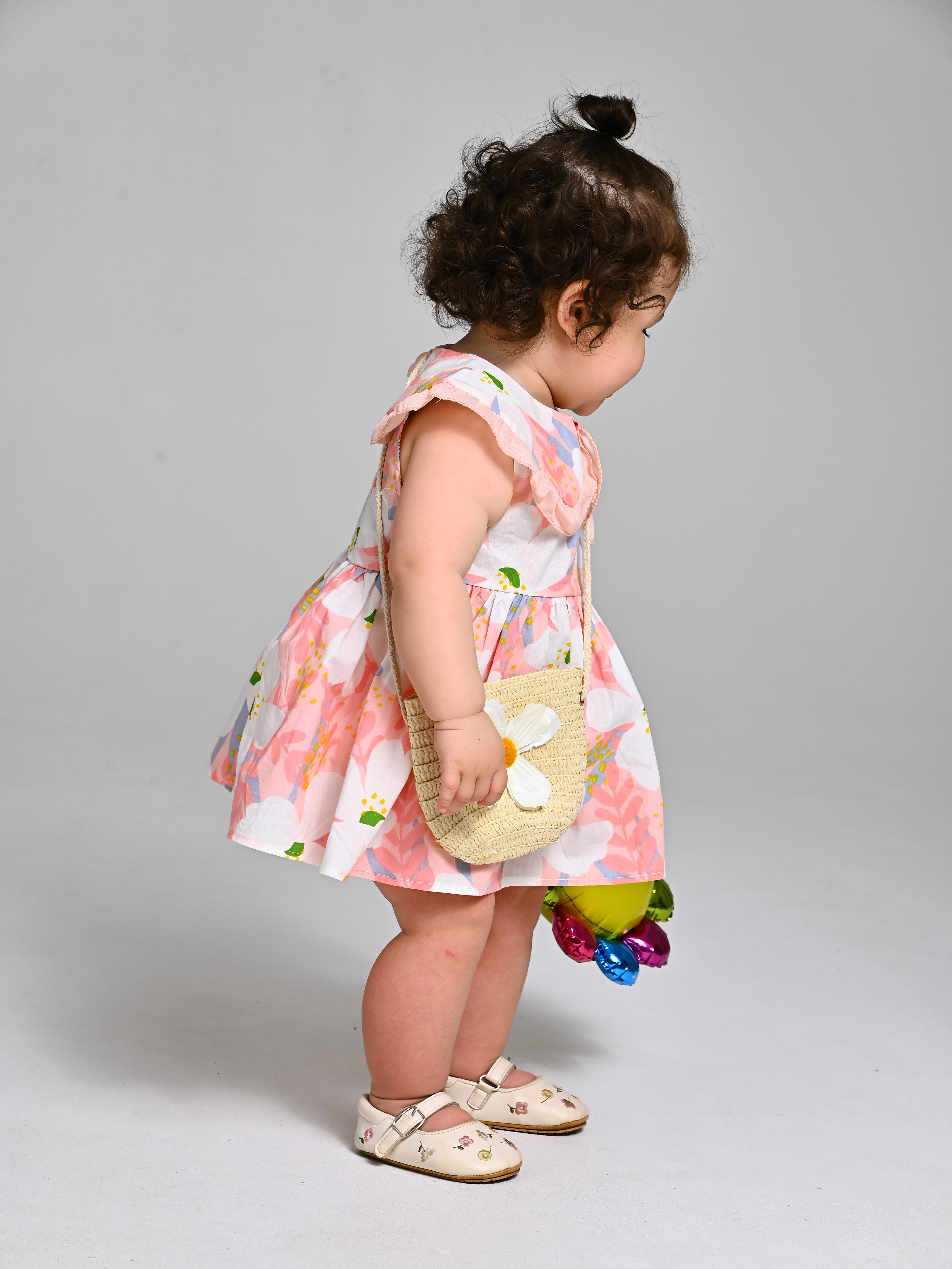 Платье Artcher Платье009Цветы_розовое - фото 4