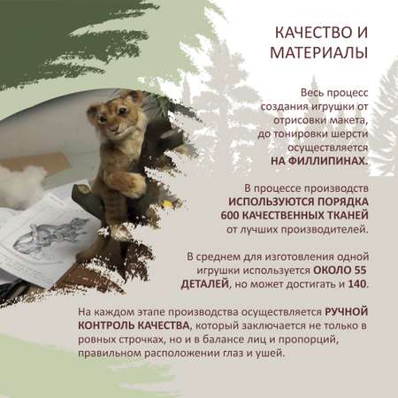 Игрушка мягкая HANSA 30 см