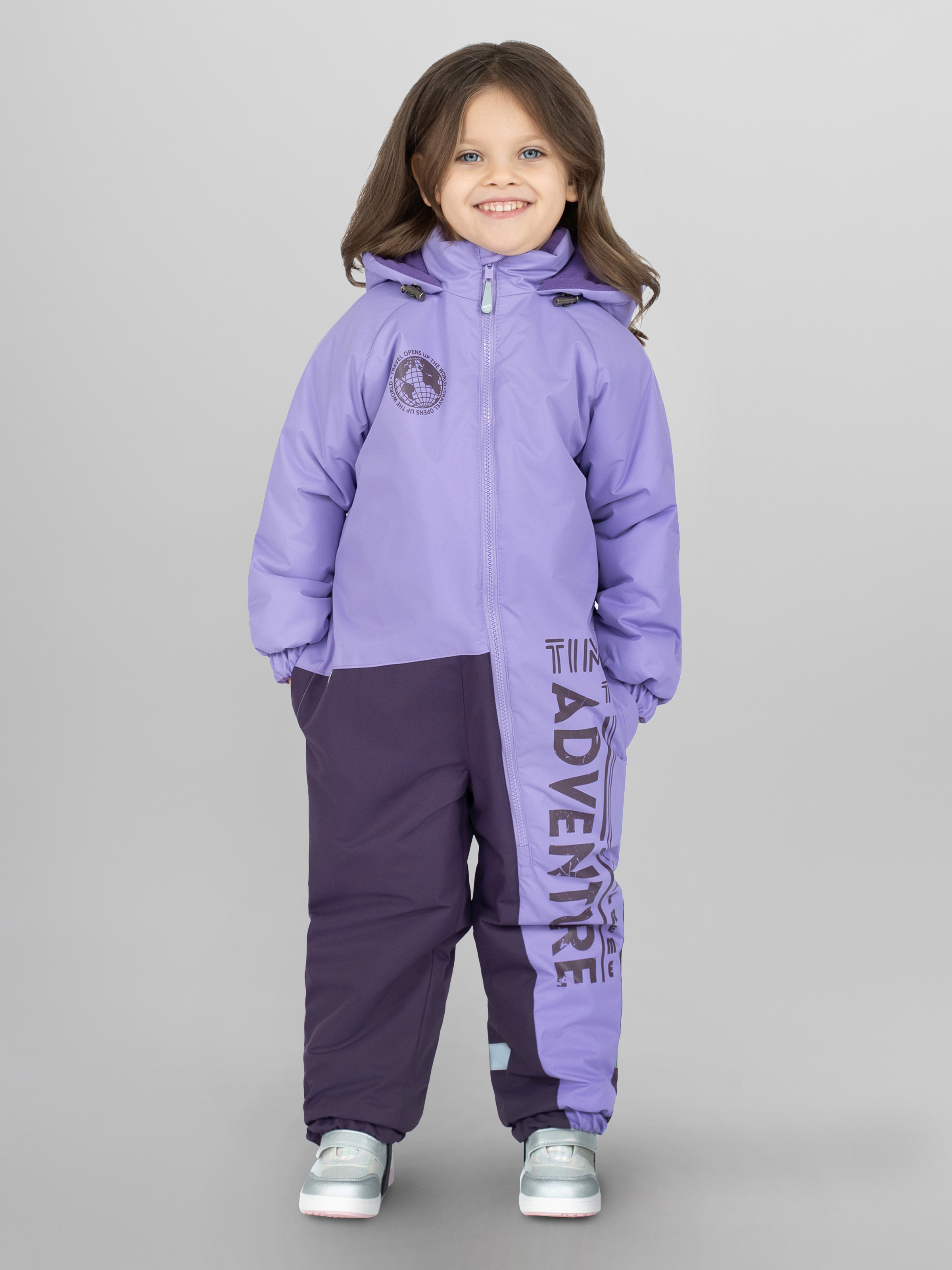 Комбинезон Arctic kids 30-038 сирень - фото 5