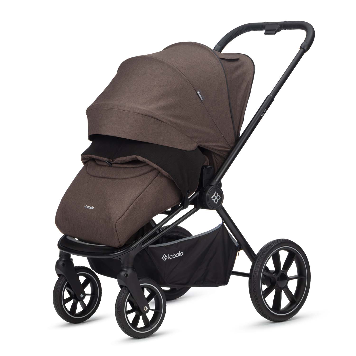 Коляска 2в1 Labala Raiz Choco brown - фото 23
