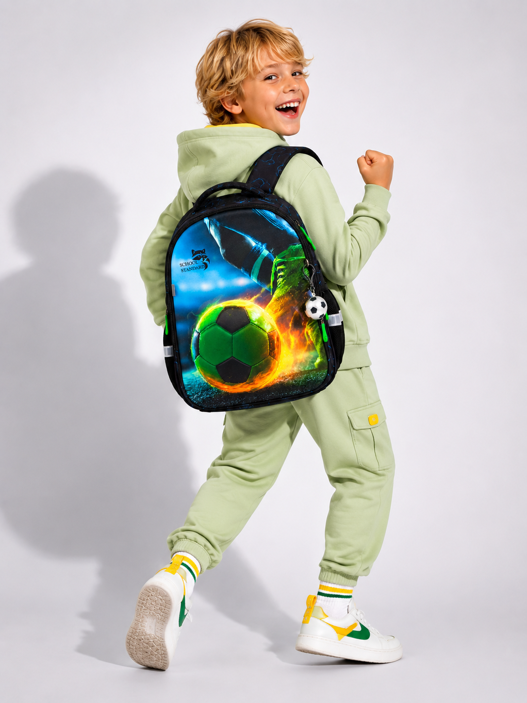 Рюкзак School Standard школьный для мальчика 8в1 - фото 3