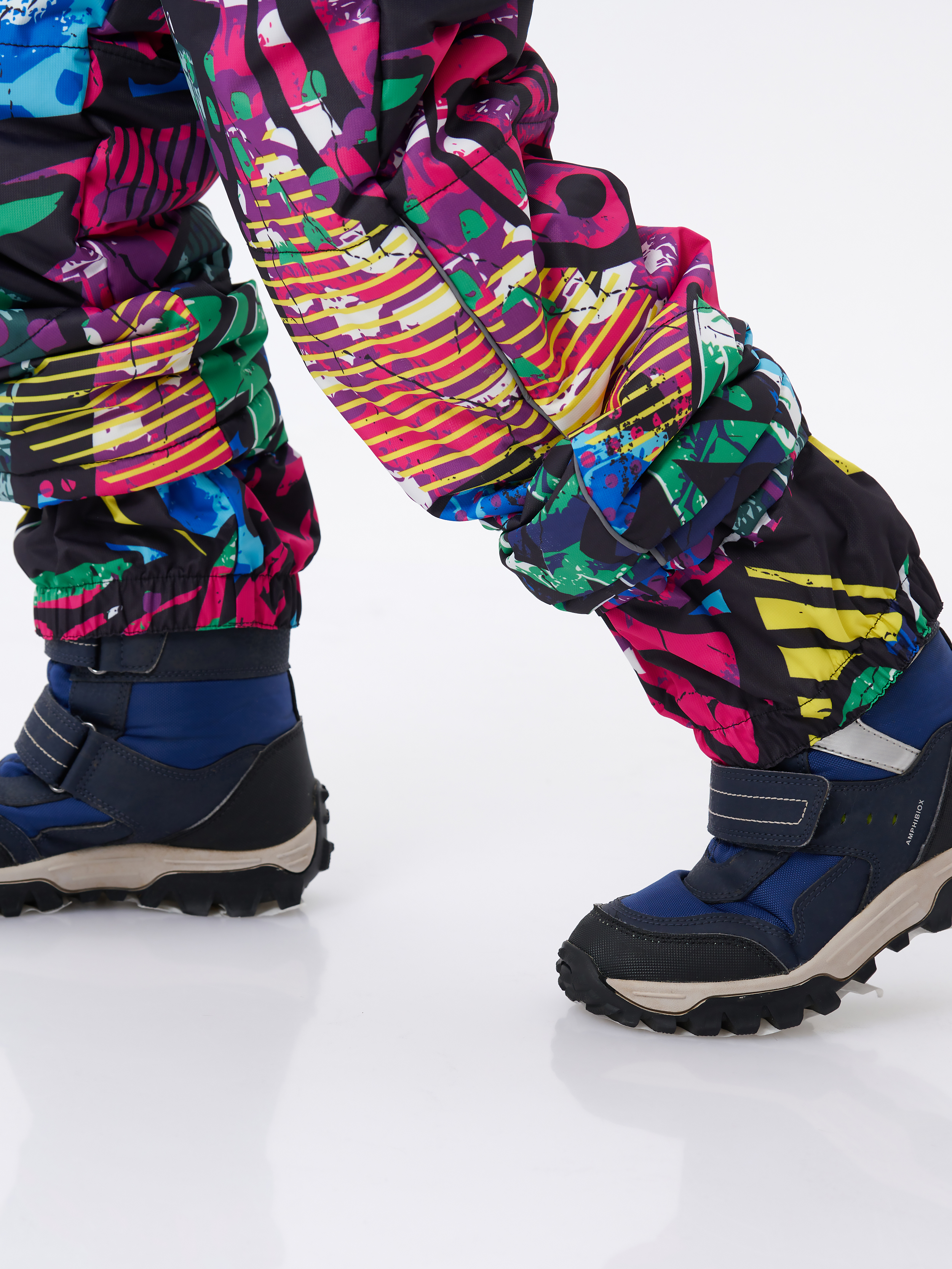 Комбинезон КрутышОк Т-069 черный, абстракция - фото 10