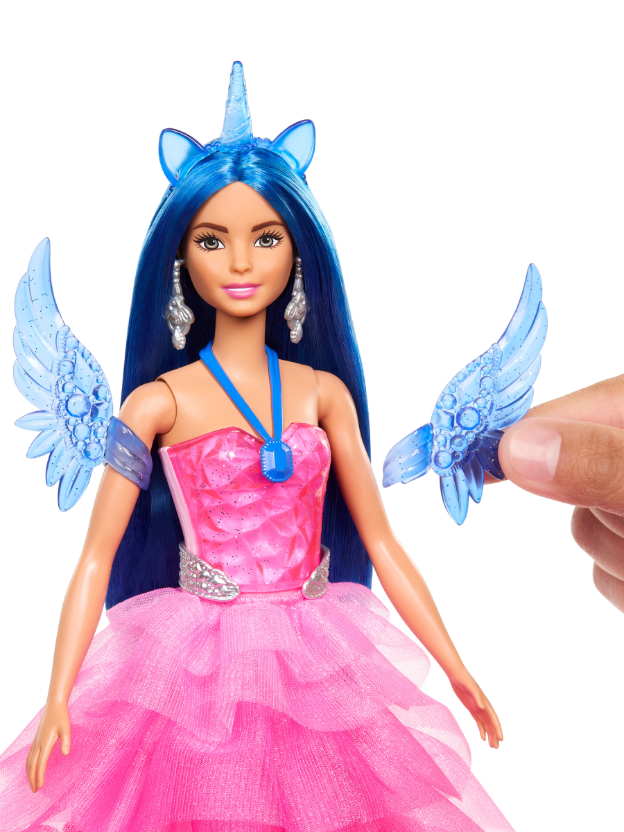 Кукла модельная Barbie Magic HRR16 Барби с единорогом высота 29 см HRR16 - фото 7