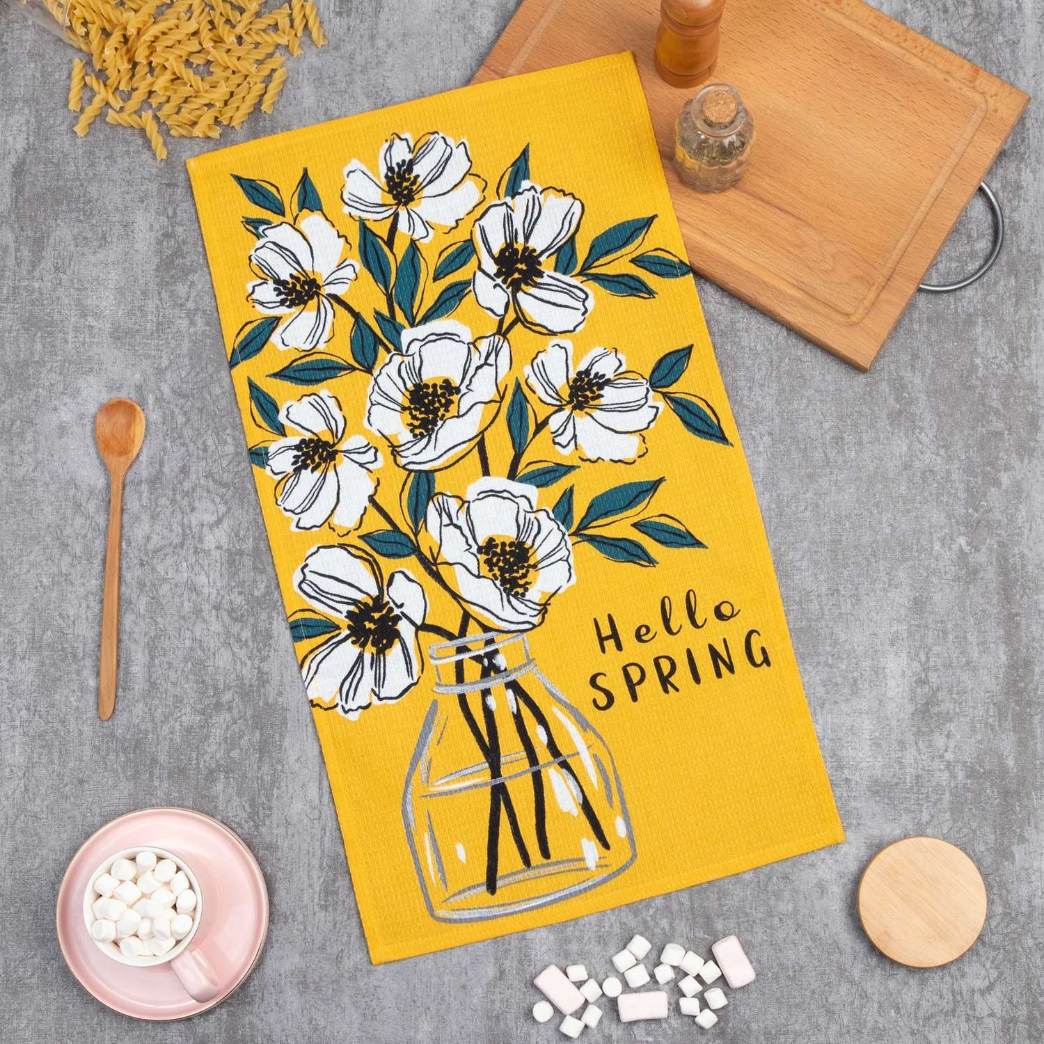 Полотенце Доляна Hello spring 35 x 60 см - фото 2