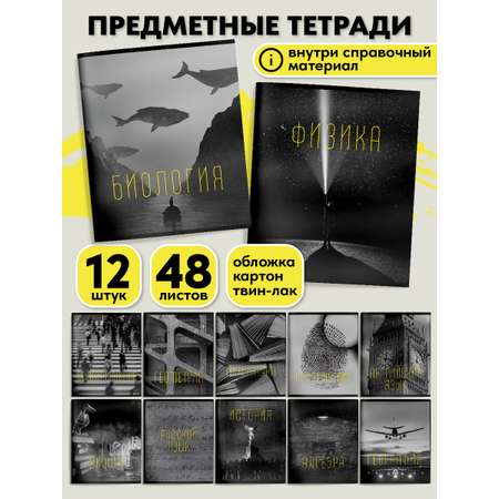Тетрадь SCHOOLFORMAT 48 лист. 12 шт.