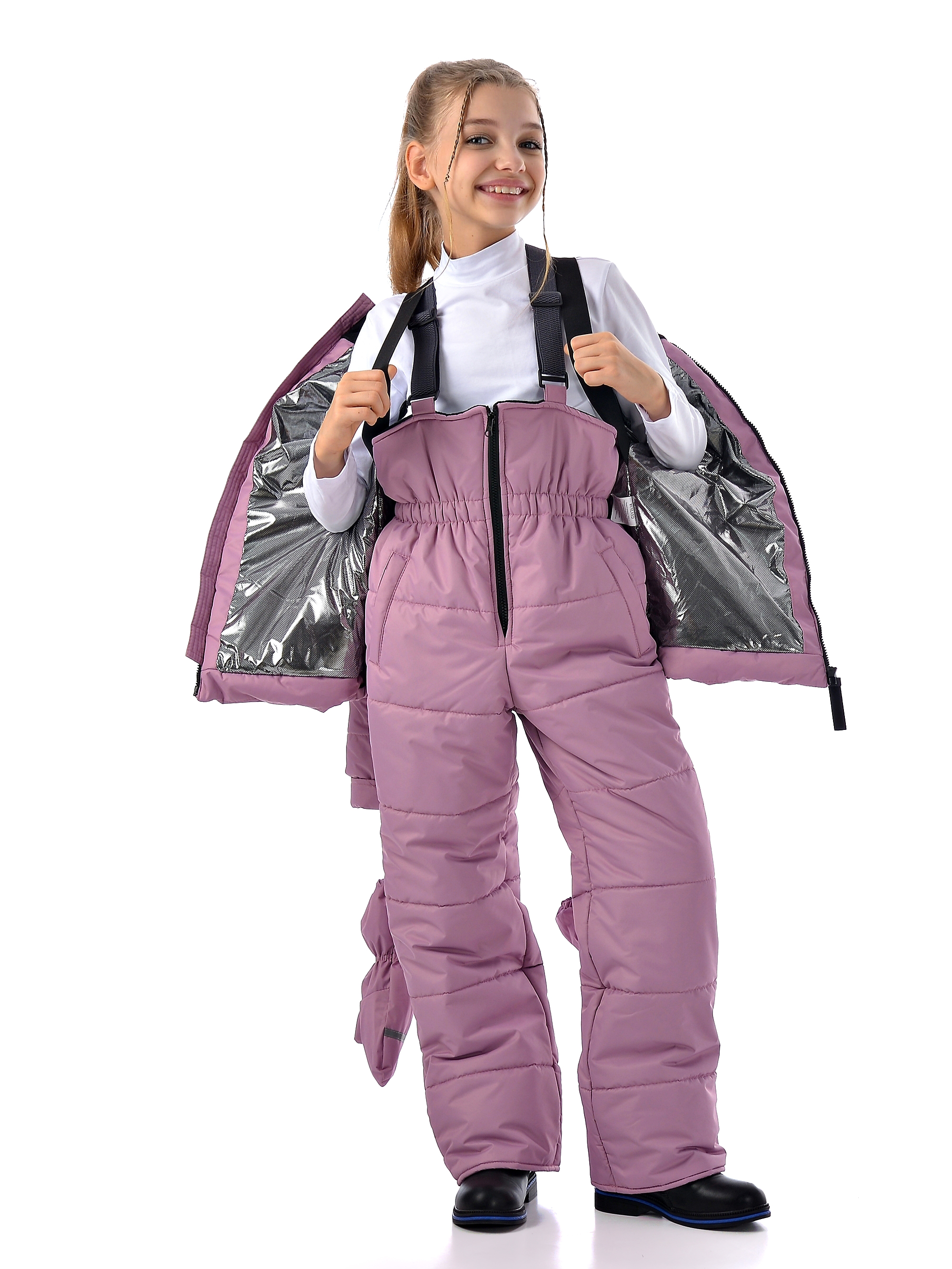 Комплект Rusland дз-крис-брусничный 116-134 - фото 3