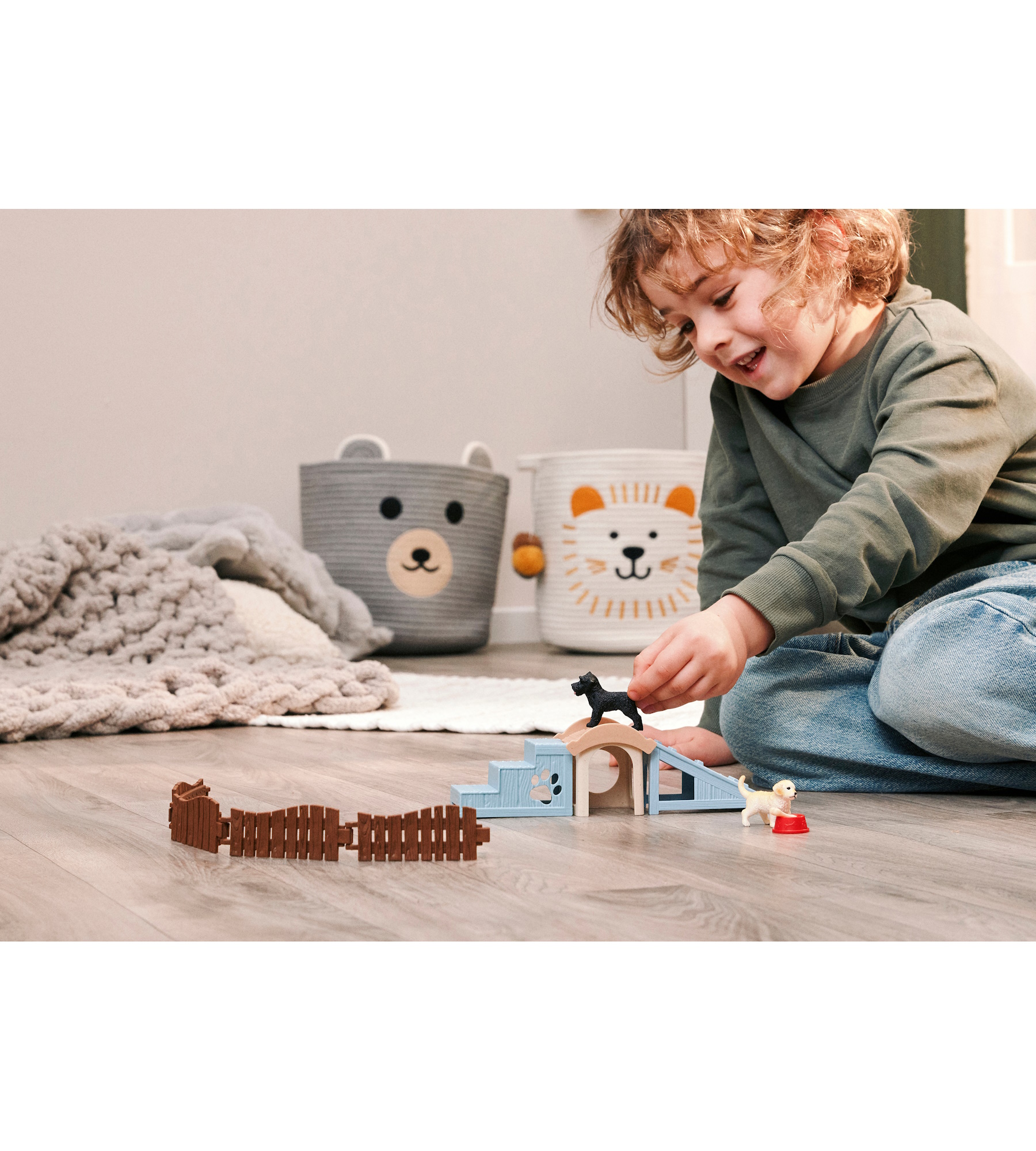 Игровой набор SCHLEICH little puppies - фото 4