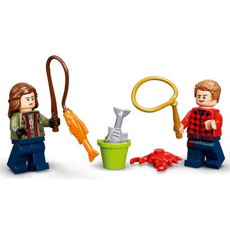 Конструктор LEGO Jurassic World Погоня за Птеранодоном блочный