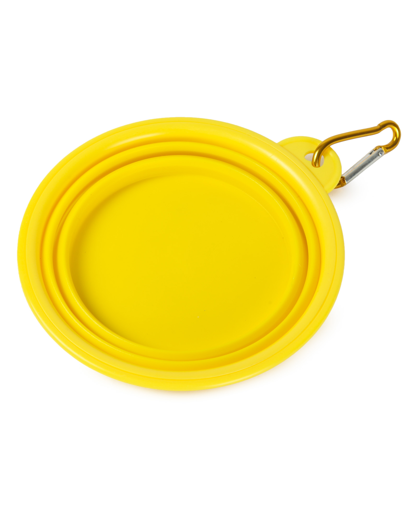 Миска силиконовая Barbaks Источник складная желтая 350мл - фото 3