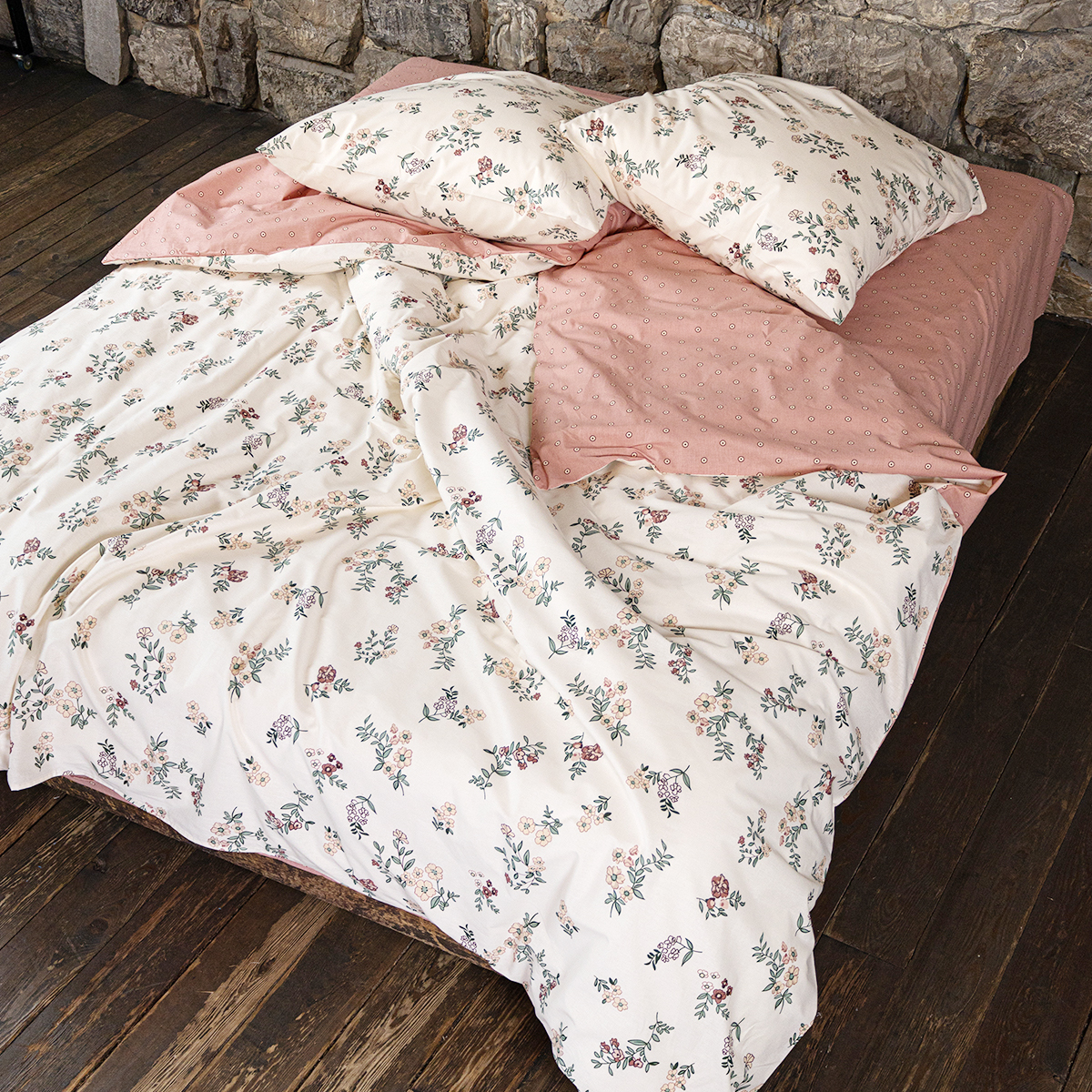 Комплект постельного белья BRAVO Алия двуспальный 4 предм. - фото 1