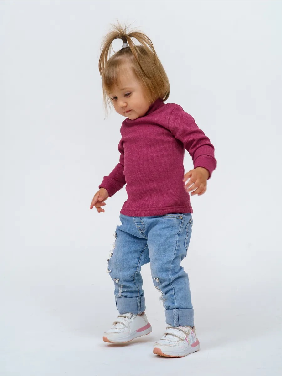 Водолазка TOTEMFOX 231КН3F/бордовый меланж - фото 12