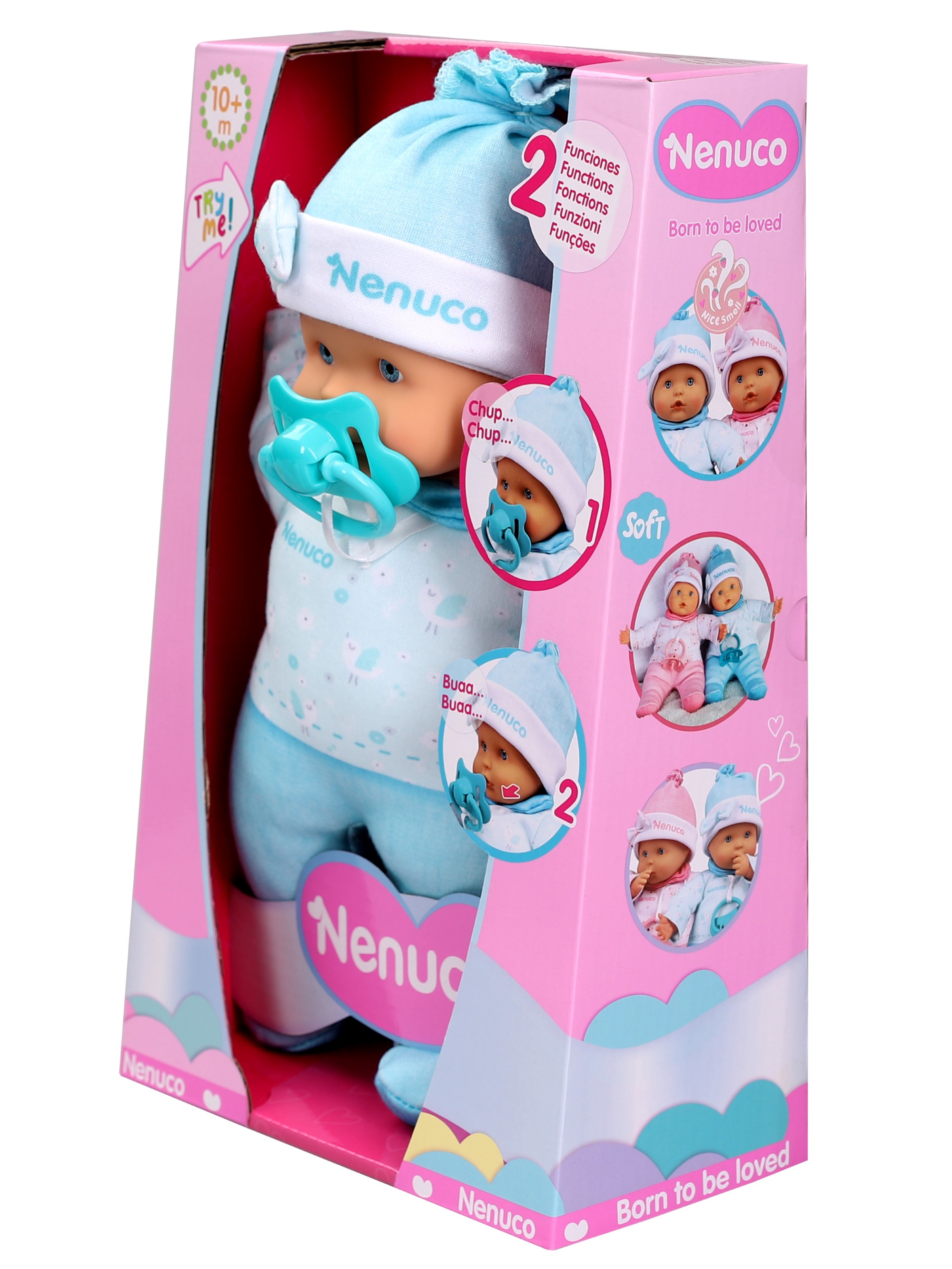 Кукла пупс Famosa Мягкий пупс Nenuco 2 функции высота 30 см 700013573_1 - фото 2