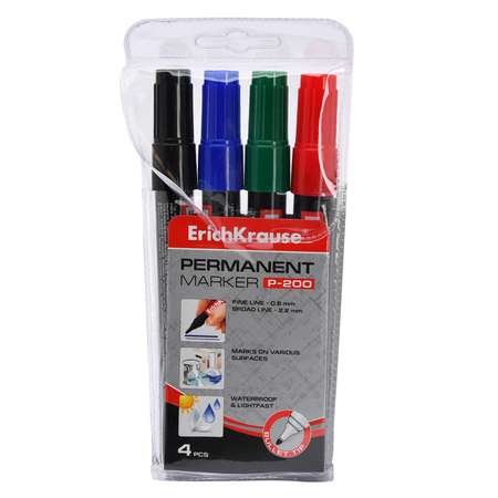 Маркеры ErichKrause 4 цв.