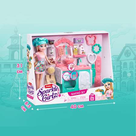 Кукла модельная Zuru Sparkle Girlz Пекарня