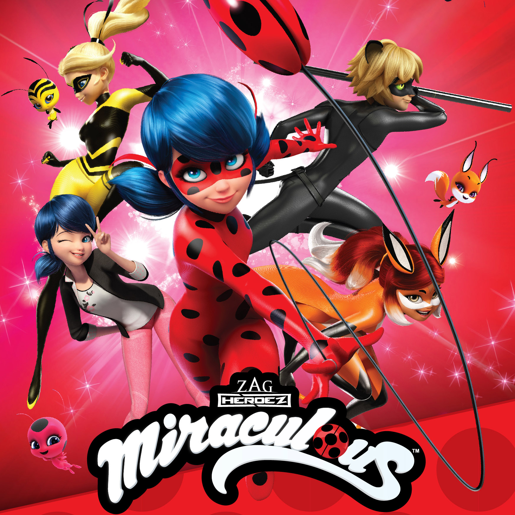 Брелок Леди Баг и Супер Кот Плюшевый Квами Каалки - фото 9