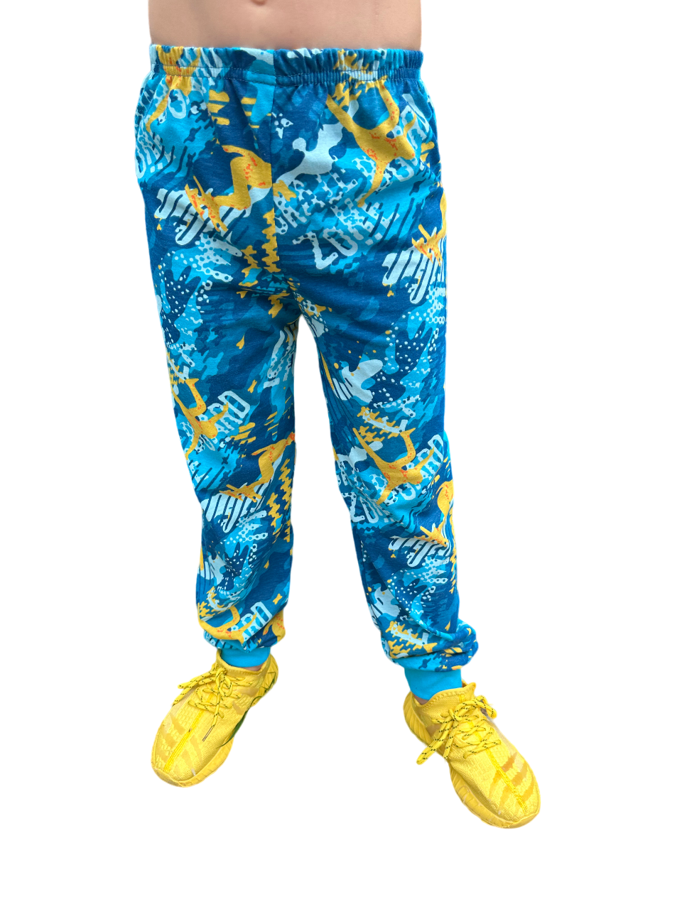 Брюки DANKIDS БРЮКТголубой_камуфляж-Рока - фото 1