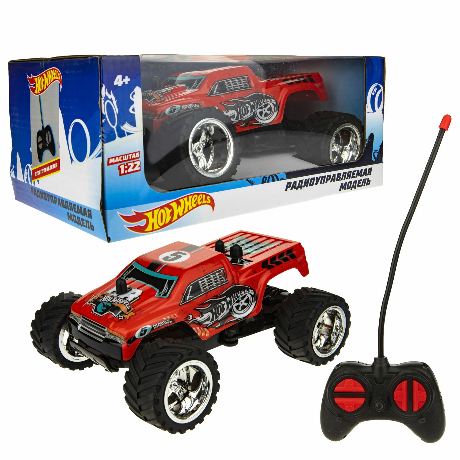 Багги РУ Hot Wheels 1:22 - фото 8