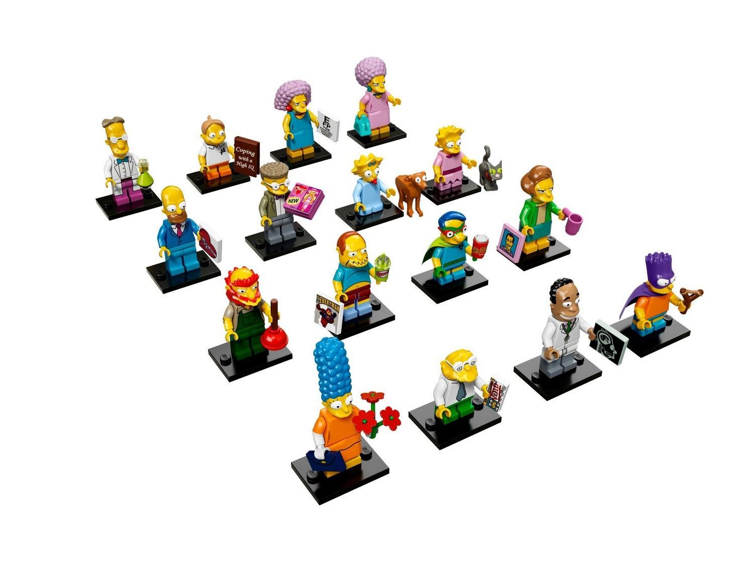 Конструктор LEGO Minifigures минифигурка Симпсоны 5 дет. - фото 2
