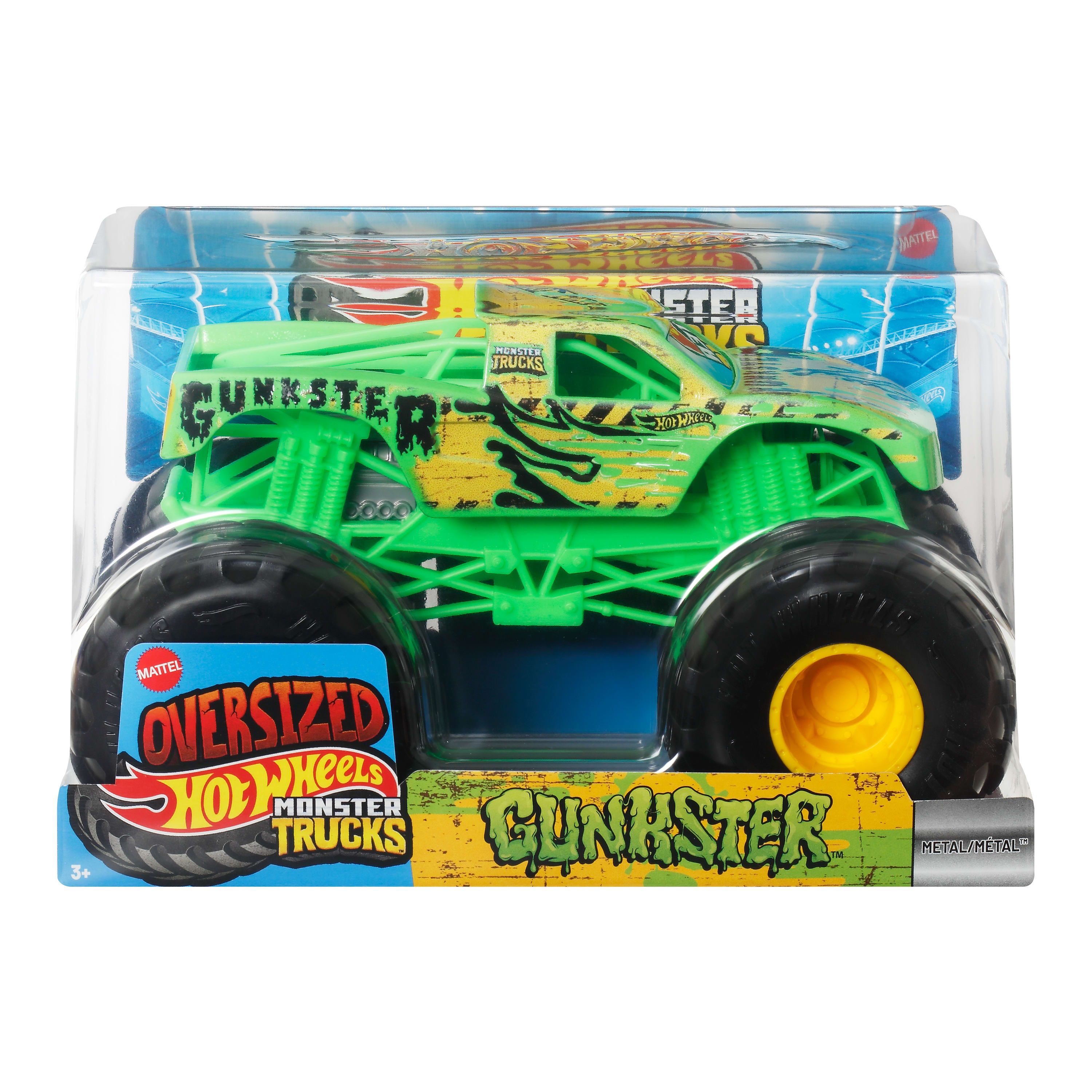 Монстр-трак Hot Wheels Gunkster 1:24 FYJ83/JMT15 - фото 1