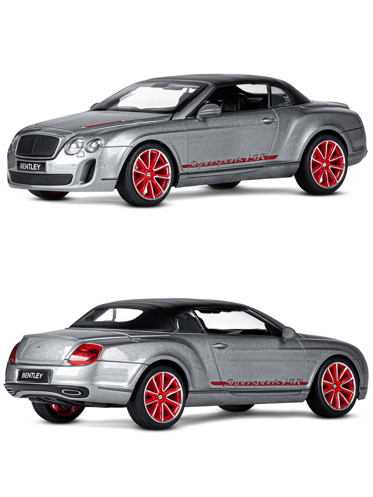 Автомобиль АВТОпанорама Bentley Continental Supersports ISR 1:24 JB1251021 - фото 7