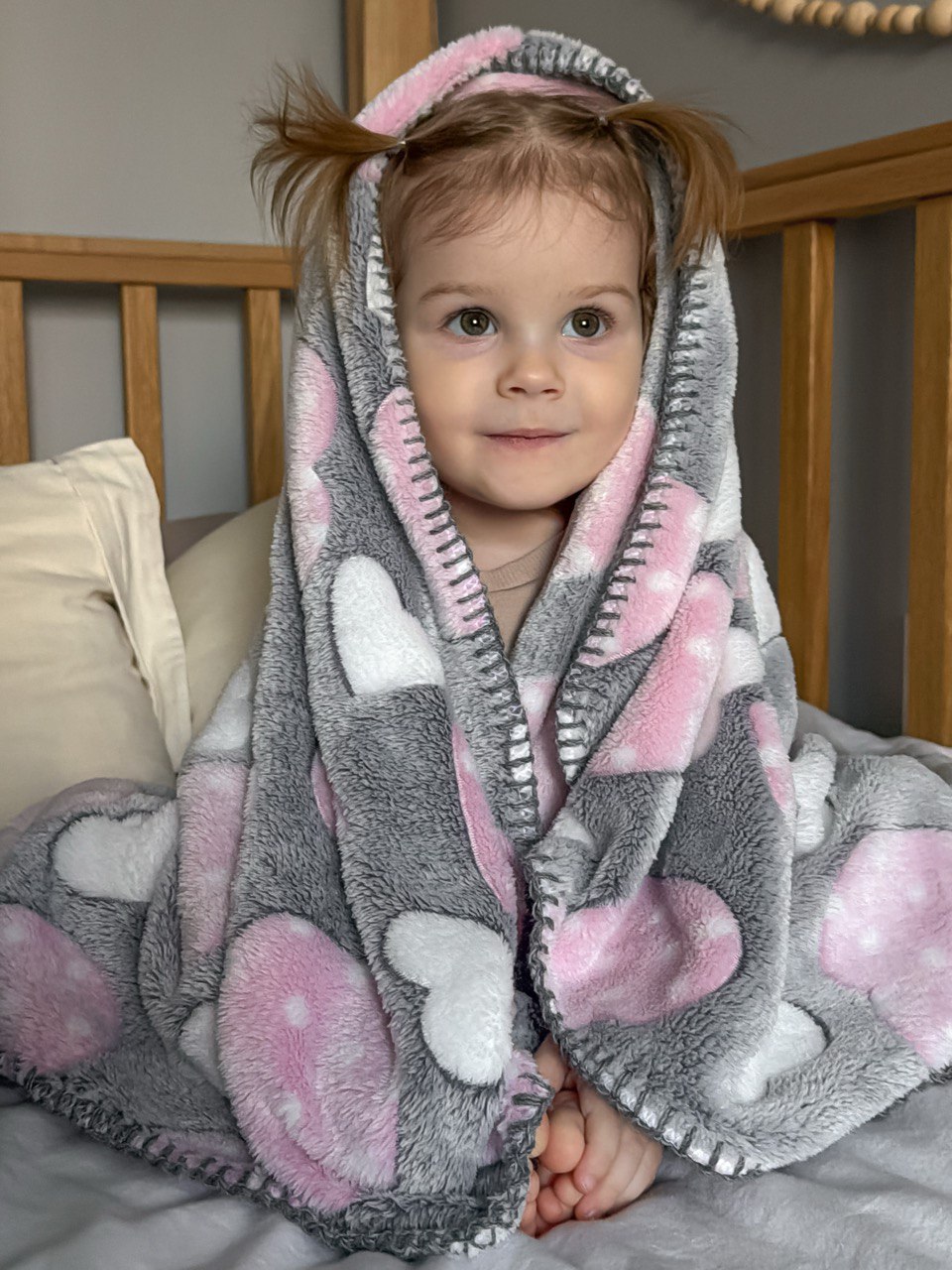 Плед ОТК 100 x 75 см велсофт - фото 2