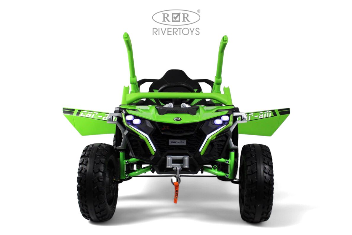 Электромобиль RIVERTOYS Z707ZZ-GREEN С пультом ДУ - фото 3