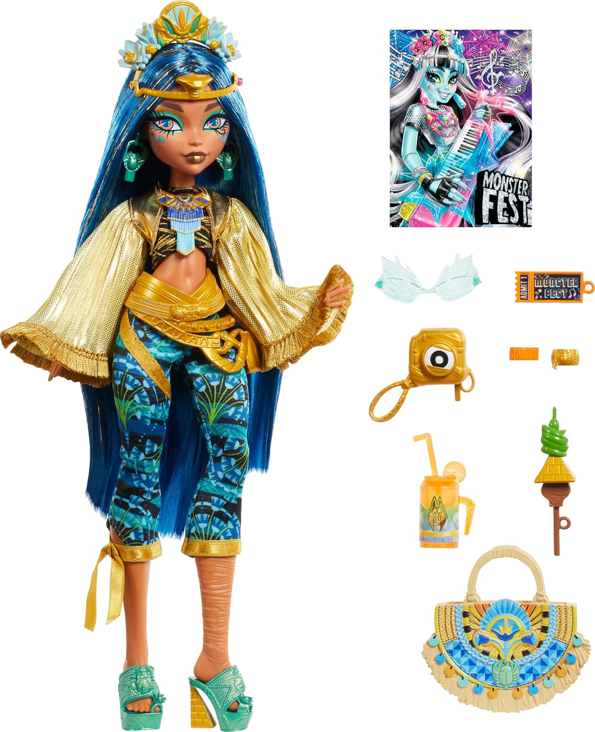 Кукла модельная Monster High Клео HXH81 - фото 1