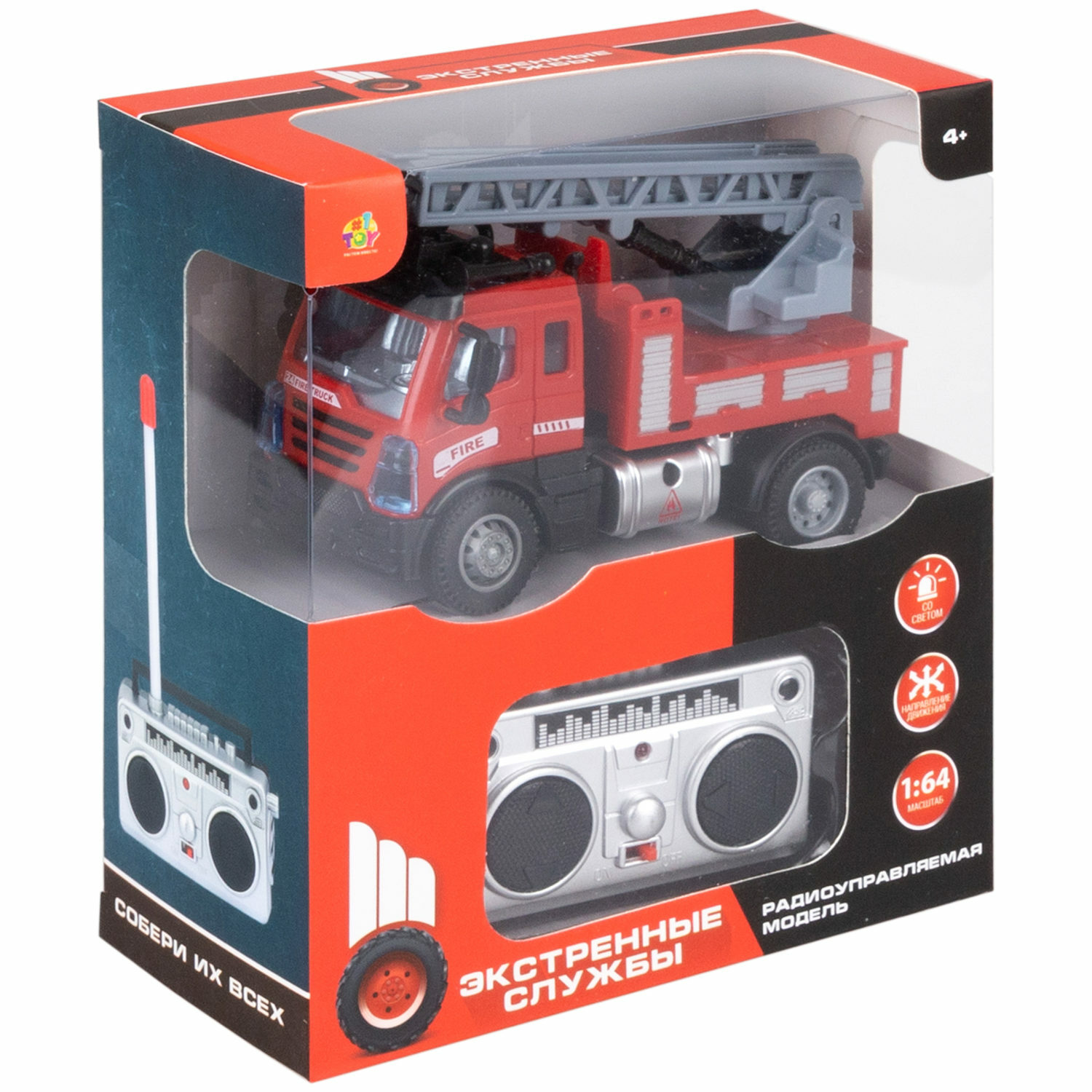 Автомобиль РУ 1TOY 1:64 - фото 7