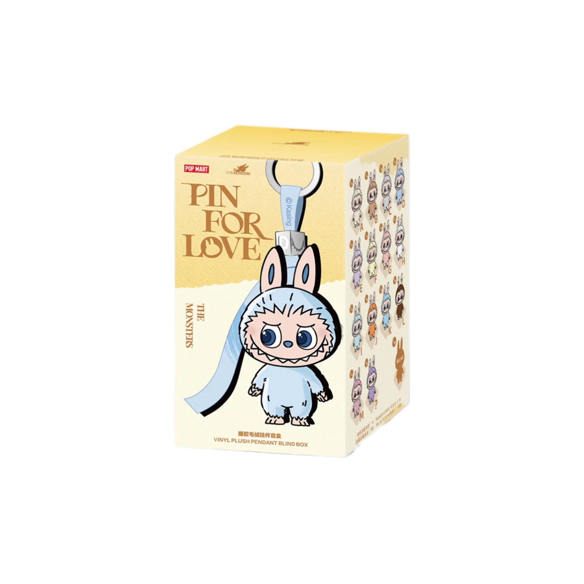 Брелок POP MART Pin for Love A-M - фото 1