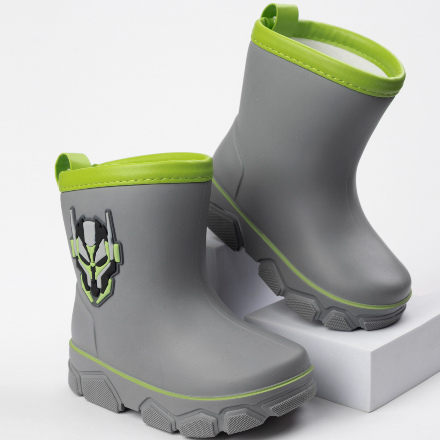 Сапоги резиновые TikkaGo 2L01_2521_grey-salad - фото 1