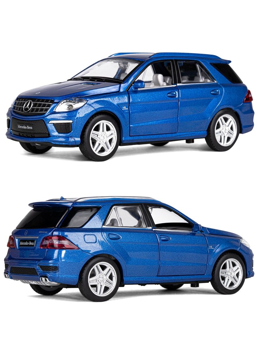 Внедорожник АВТОпанорама Mercedes Benz ML63 AMG 1:32 JB1251149 - фото 6