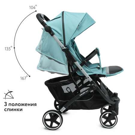 Коляска прогулочная Babyton Rapid Blue