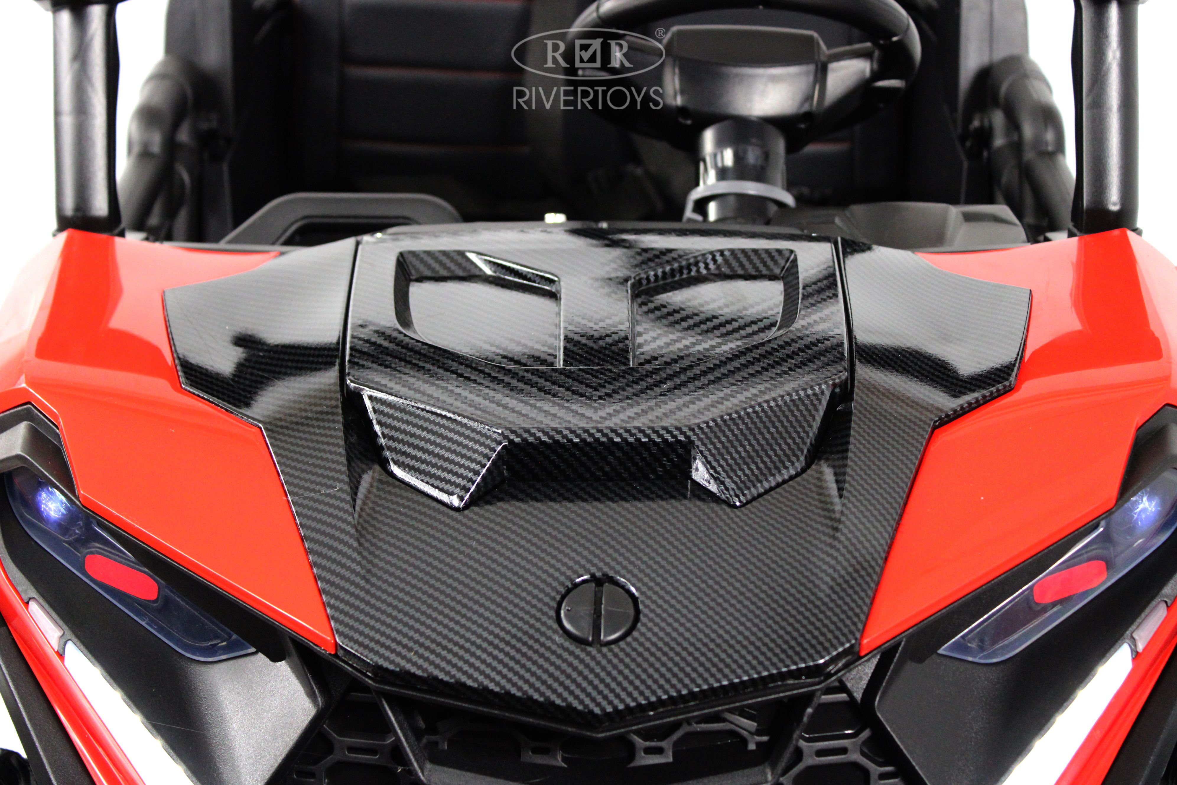 Электромобиль RIVERTOYS K555KK-BUGGY-RED С пультом ДУ - фото 12