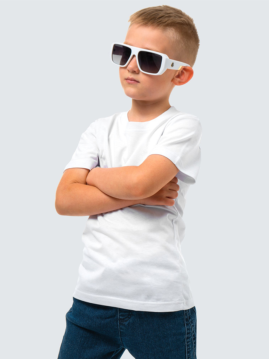 Футболка 2 шт HappyFox HF5501N2белый.черный - фото 7