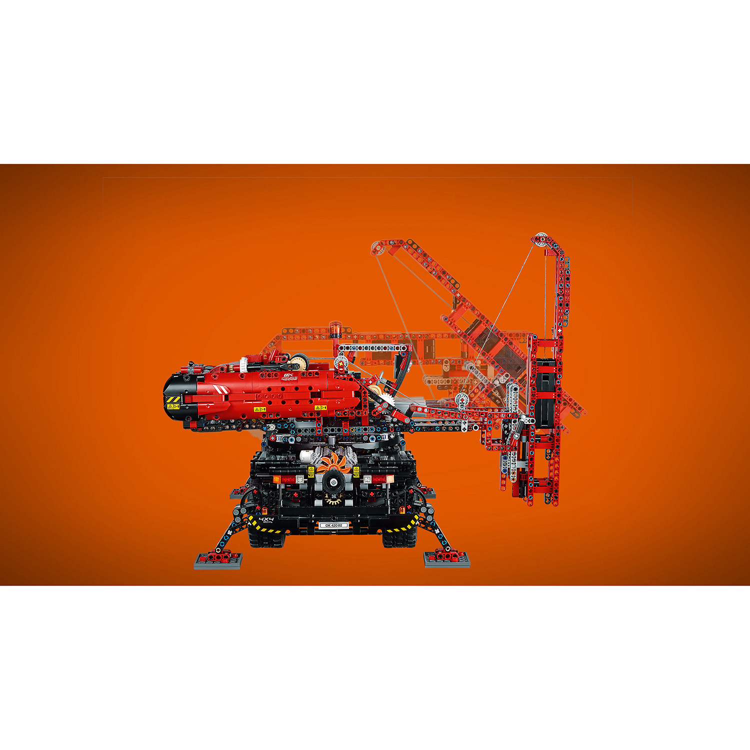 Конструктор LEGO Technic Подъёмный кран 4057 дет. - фото 15