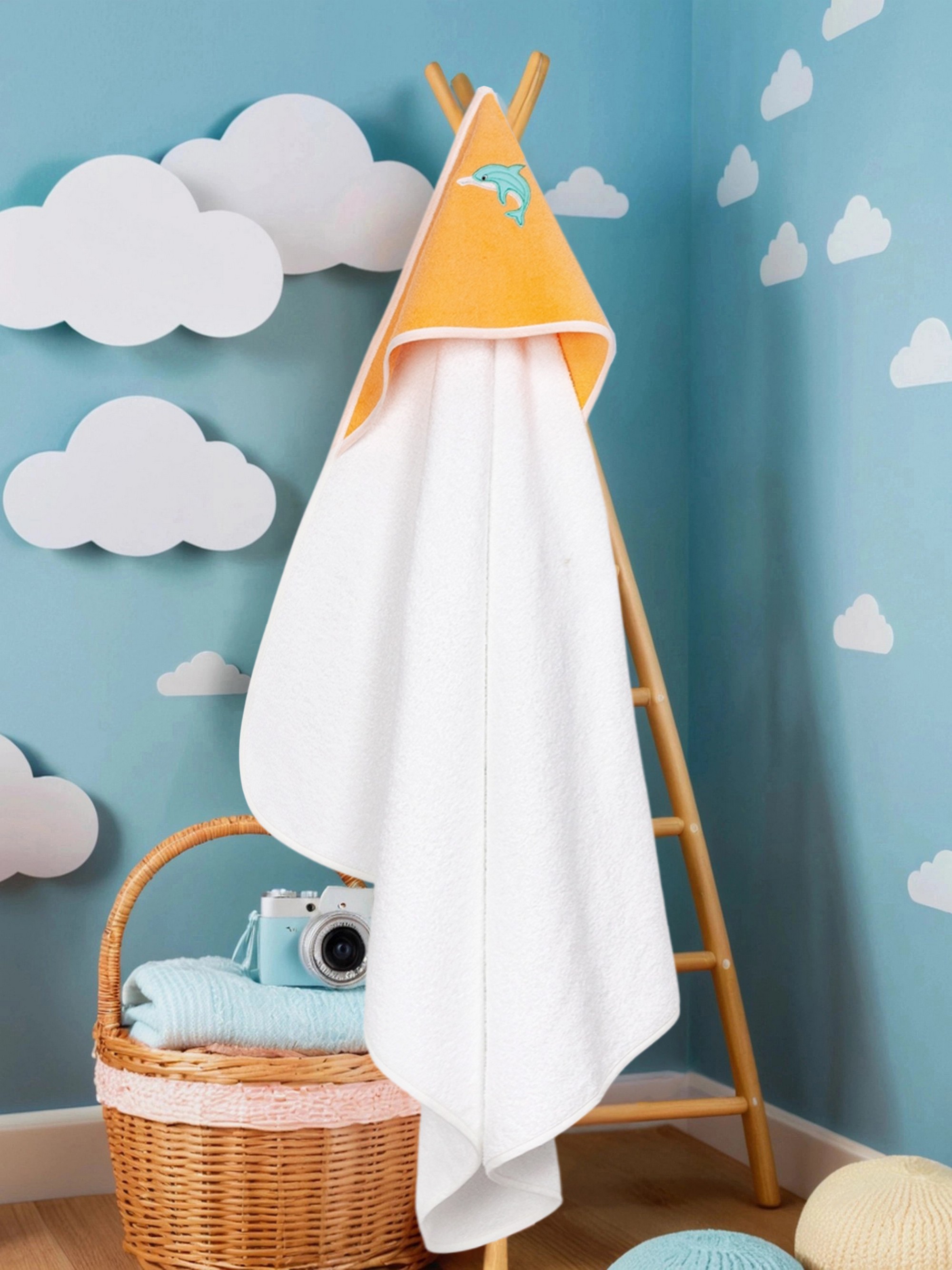 Изображение товара Полотенце Wellness Малыш-00/35_Д 80x100 см детское с уголком