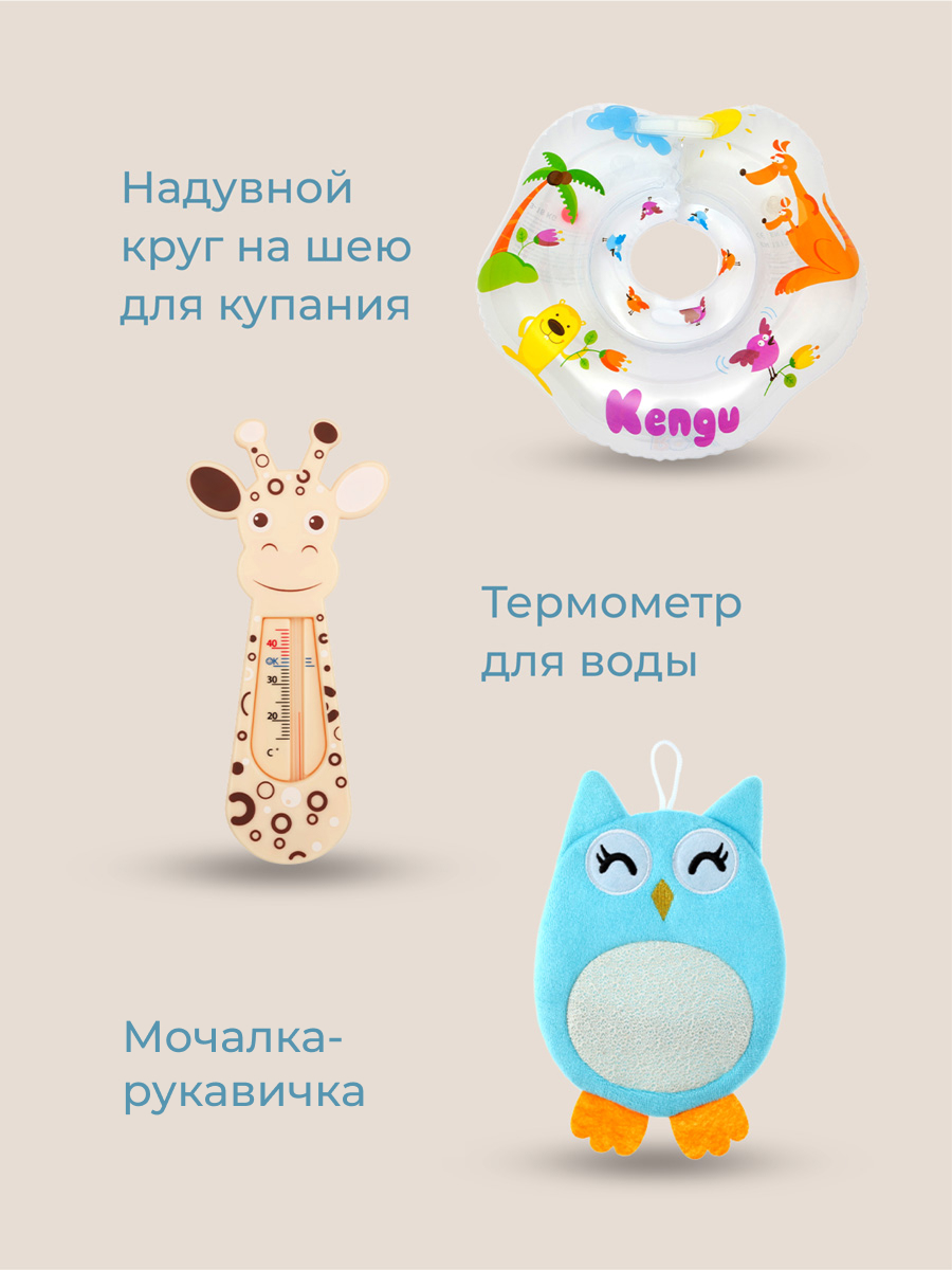 Подарочный набор ROXY-KIDS на выписку из роддома 10 предметов - фото 9