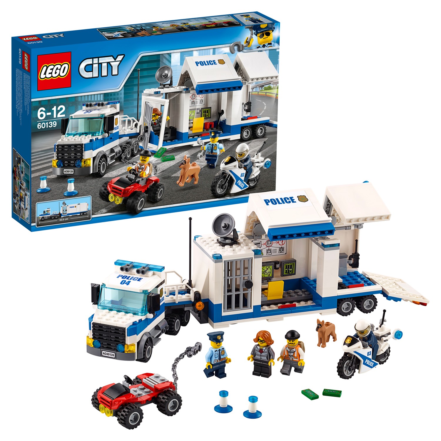 Конструктор LEGO City Police Командный центр блочный - фото 1
