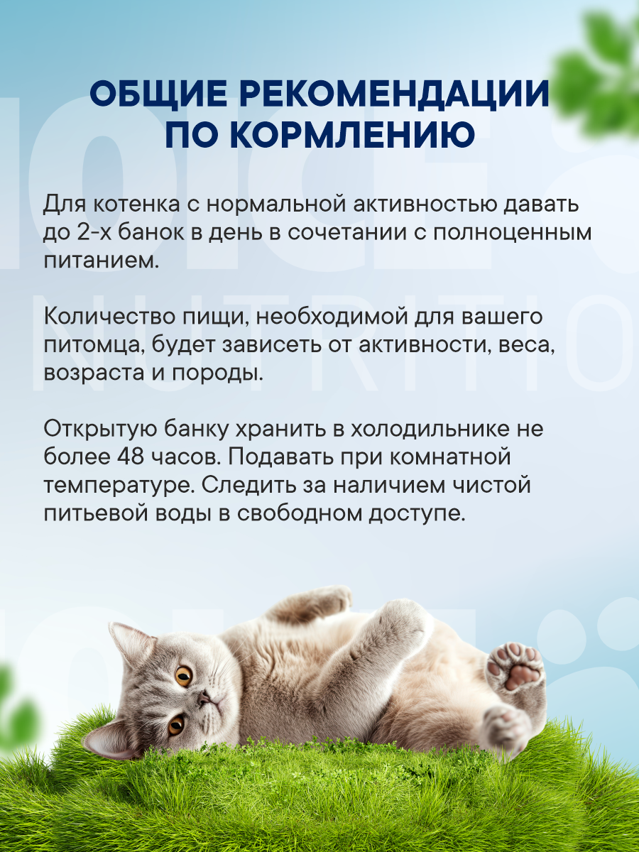 Корм для котят влажный 1st Choice Тунец премиум в желе жб 85г 12 шт. - фото 6