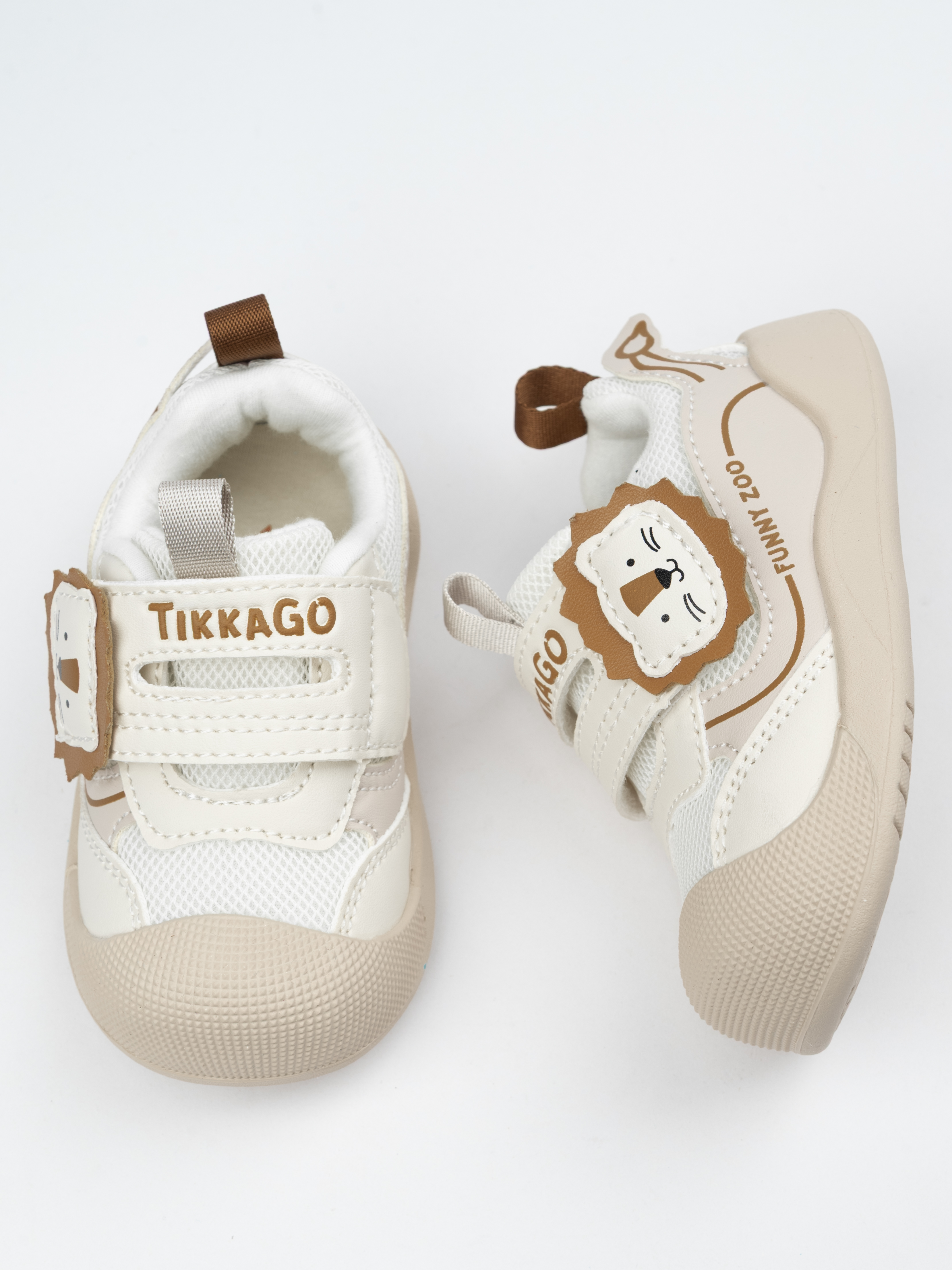 Кроссовки TikkaGo 2G09_23102_beige - фото 3