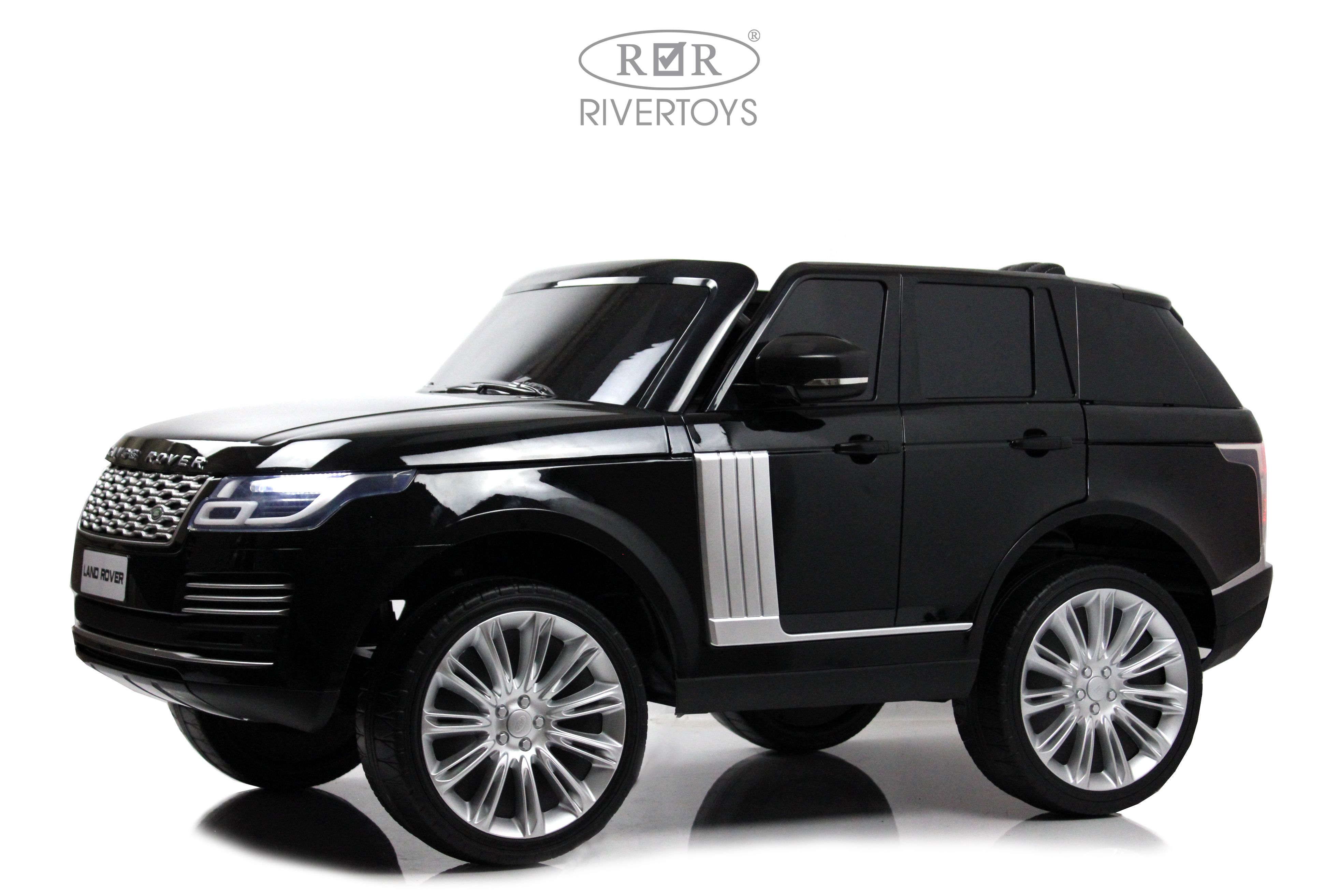 Электромобиль RIVERTOYS Land Rover Y222YY-BLACK-GLANEC С пультом ДУ - фото 11