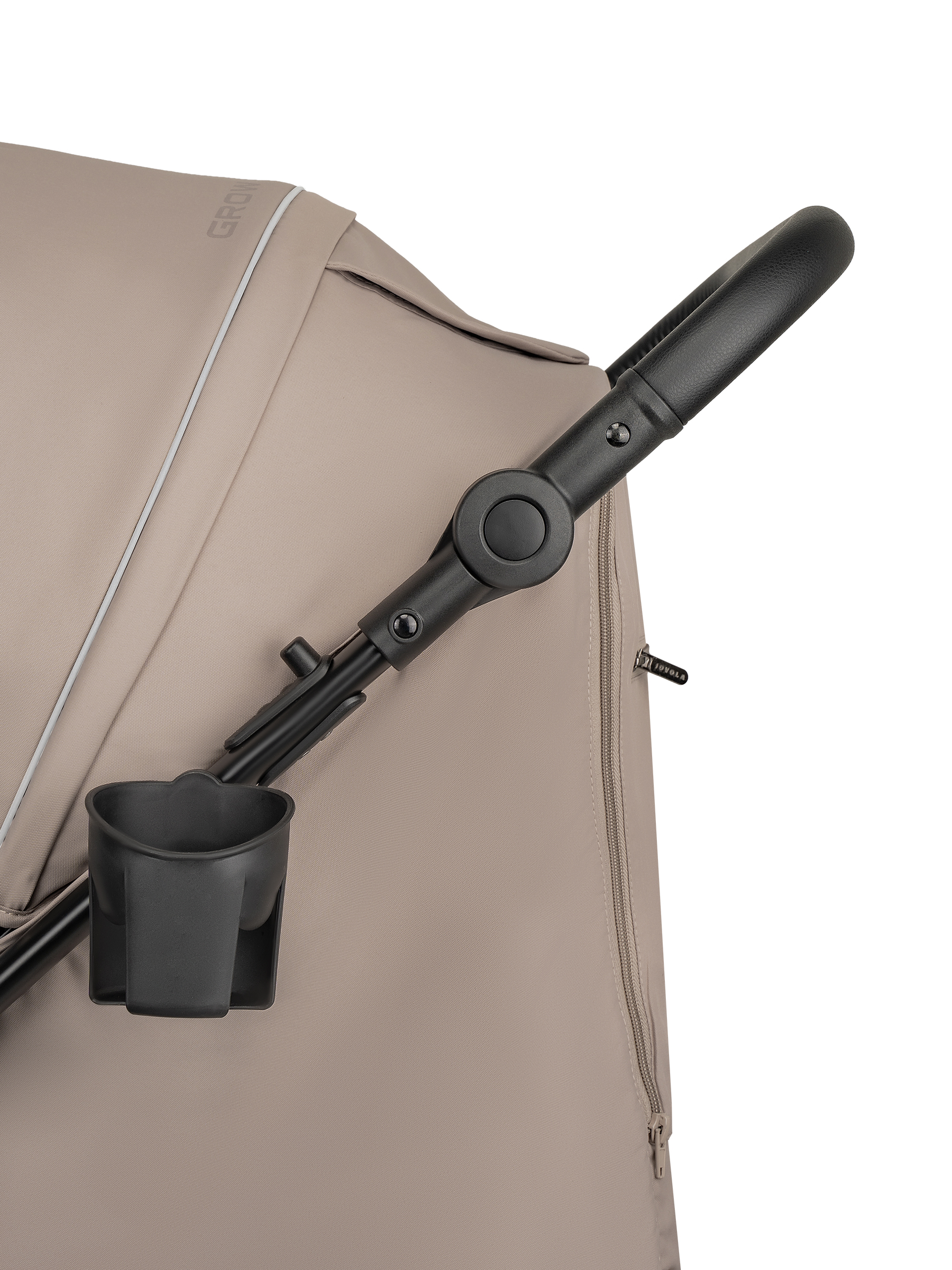 Коляска прогулочная JOVOLA SELENA Air 2025 с сумкой бежевый - фото 25