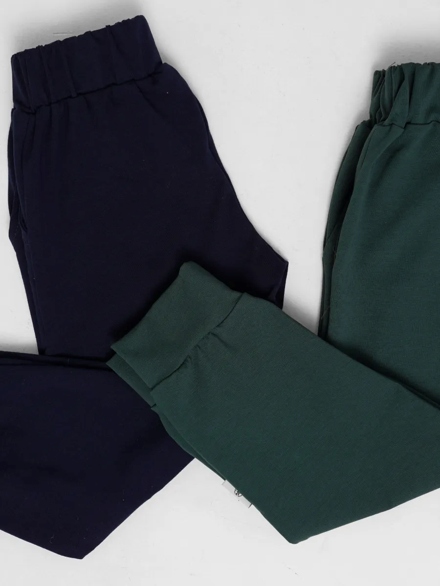 Брюки 2 шт Супер Пупс 2пр/штаны/тмнсиний/тмнзеленый - фото 5