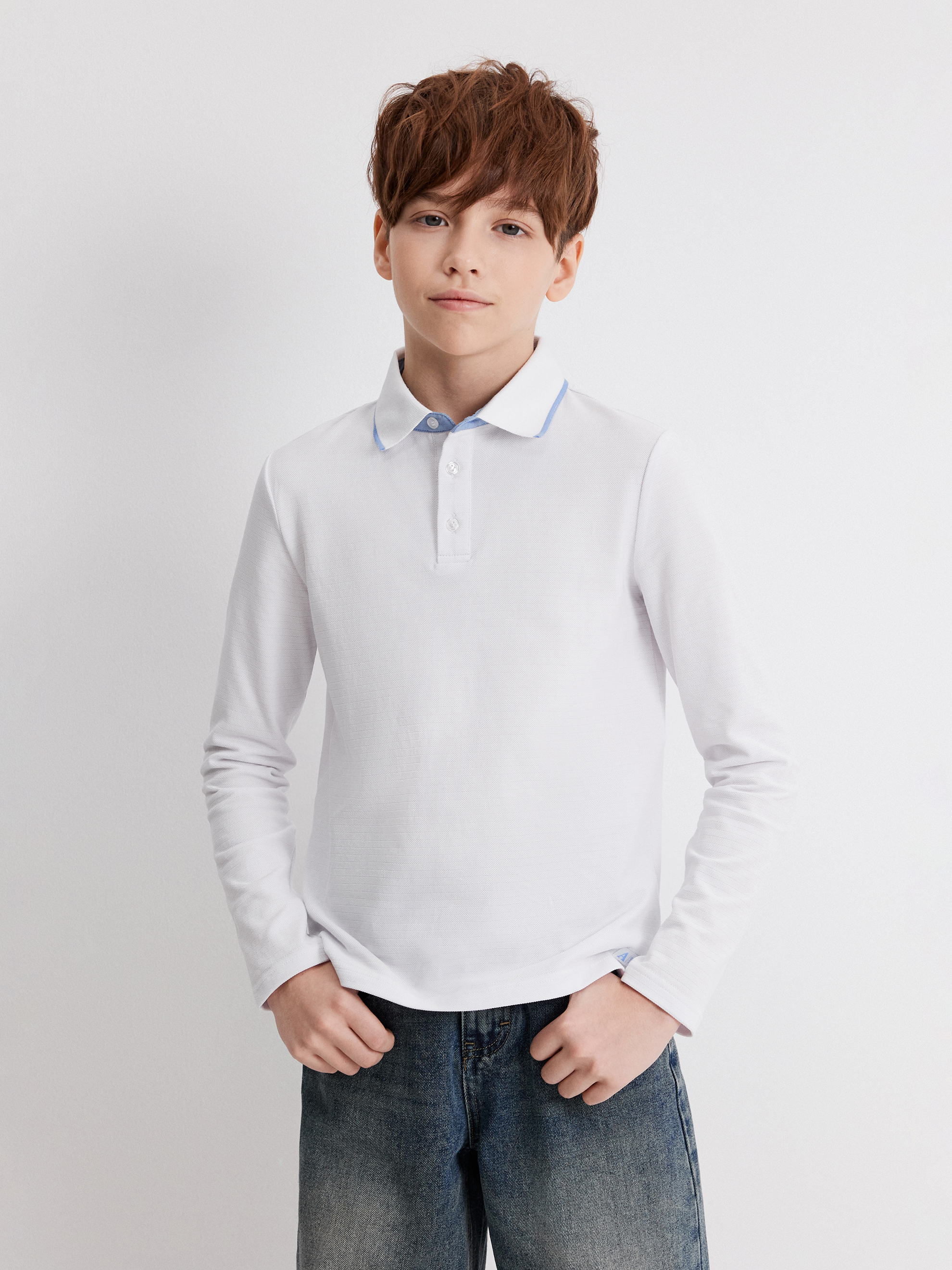 Лонгслив-поло Acoola 20140830033_0094840 - фото 1