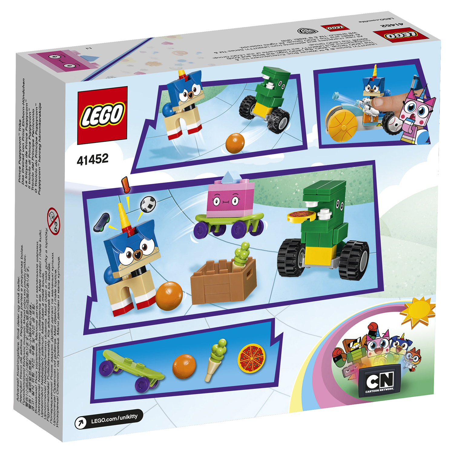 Конструктор LEGO Unikitty Велосипед принца Паппикорна 101 дет. - фото 3
